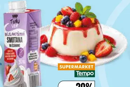 Tomi Vera bezlaktózová smotana na šľahanie 30 %