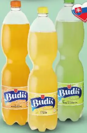 Budiš nápoj z minerálnej vody citrón