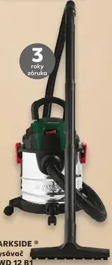 Parkside Vysávač PWD 12 B1 na mokré a suché vysávanie