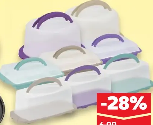 Podnos s vekom plastový