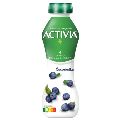 Activia Probiotický jogurtový nápoj čučoriedka