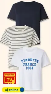 Esmara tričko z 100 % organickej bavlny