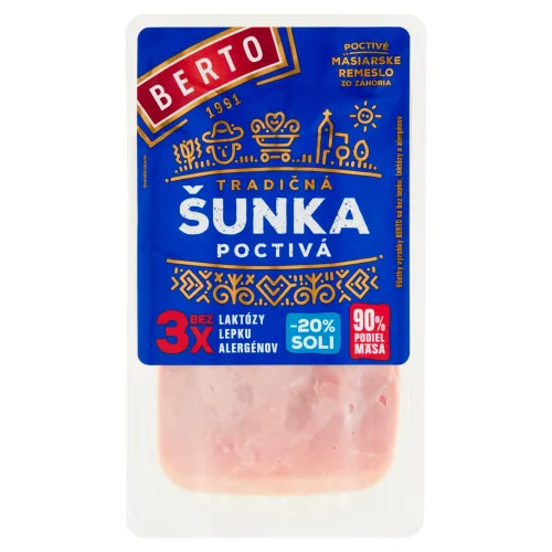 Berto Tradičná šunka poctivá