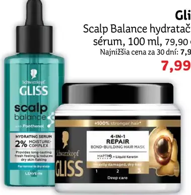 Gliss Scalp Balance hydratačné sérum na vlasy