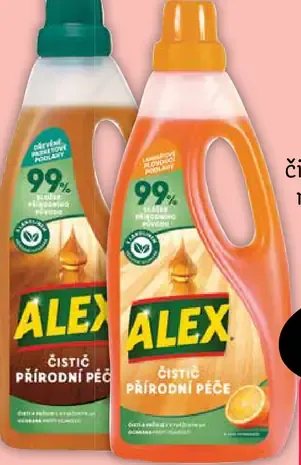 Alex čistiaci prostriedok na podlahy vybrané druhy