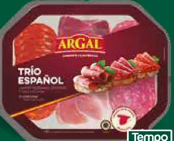 Argal Trio mix nárez (chorizo, serrano, salchichon)