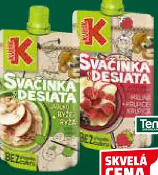 Kubík Desiata ovocné pyré 2 druhy