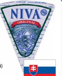 Levmlik niva originál syr s ušľachtilou modrou plesňou porciovaná