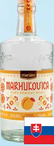 Marsen marhuľovica 42 % destilát