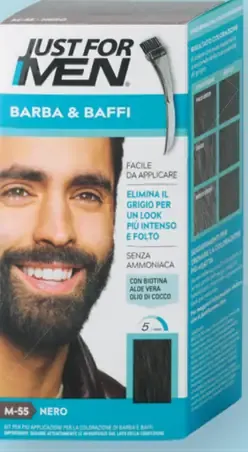 Just For Men gélová farba na bradu a fúzy pre mužov