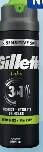 Gillette Labs pánsky gél na holenie 3 v 1