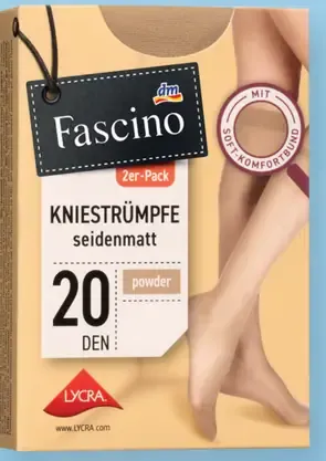 Fascino 20 DEN pančuchové podkolienky