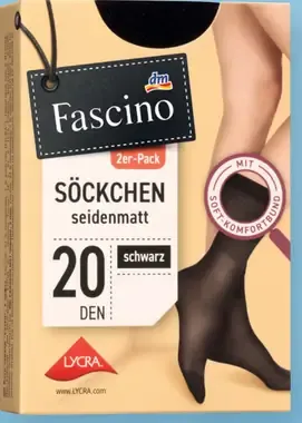 Fascino 20 DEN pančuchové ponožky