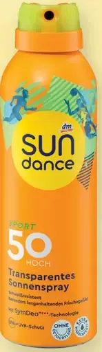 Sundance Sport transparentný sprej na opaľovanie s OF 50