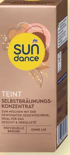 Sundance Teint samoopaľovací koncentrát