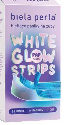 Biela perla White Glow bieliace pásiky na zuby