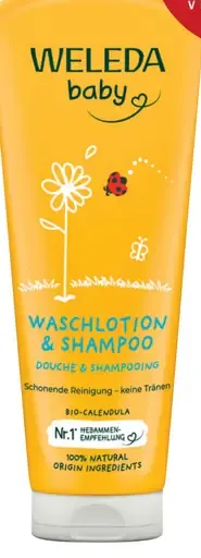 Weleda baby detský nechtíkový šampón na telo a vlasy