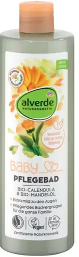 Alverde Naturkosmetik Baby detský ošetrujúci kúpeľ