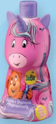 SauBär detský sprchovací gél, šampón a balzam na vlasy 3v1