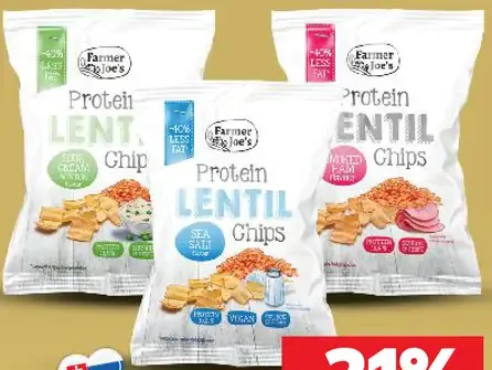 Fit Koleník proteínová šošovicová chipsy