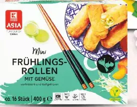 K-Classic Asia jarné závitky rôzne druhy, mrazené