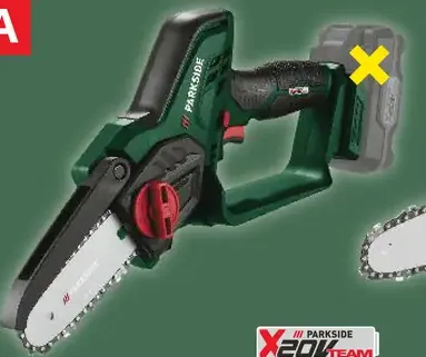 Parkside aku reťazová píla PAGHS 20-Li C4 bez akumulátora a nabíjačky