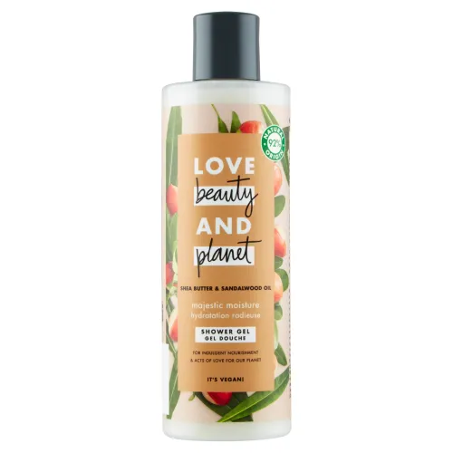 Love Beauty and Planet Majestic Moisture sprchovací gél