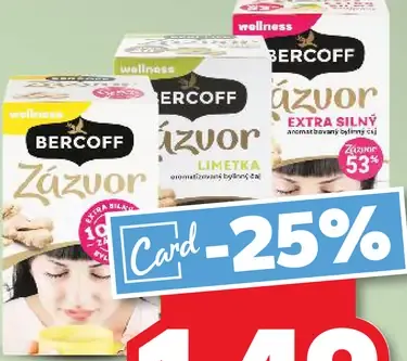 Bercoff Zázvorový čaj