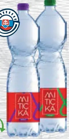 Mitická minerálna voda neochutená