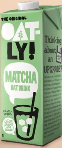 Oatly ovsený nápoj Matcha