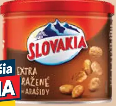 Slovakia arašídy extra pražené