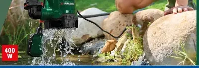Parkside ponorné čerpadlo na čistú a znečistenú vodu