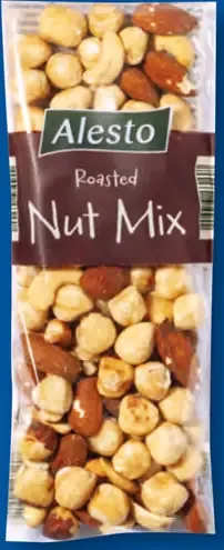 Alesto Snack To Go s orieškami rôzne druhy