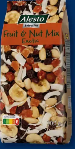 Alesto Fruit & Nut Mix Exotic zmes orechov a ovocia
