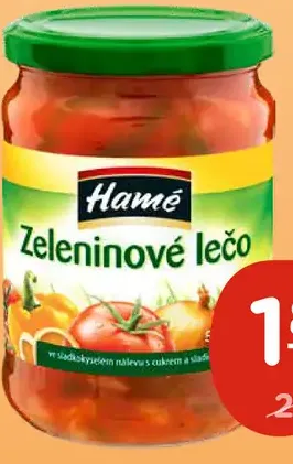 Hamé zeleninové lečo