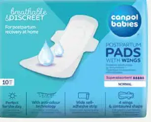 Canpol babies popôrodné vložky s krídelkami