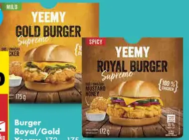 Yeemy burger Royal a Gold