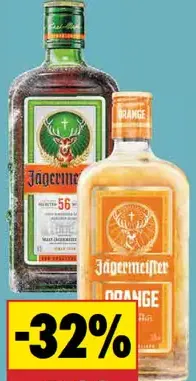 Jägermeister bylinný likér / Jägermeister Orange bylinný likér