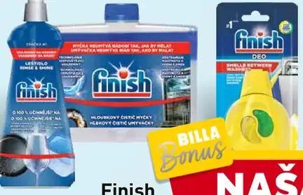 Finish aditíva do umývačky riadu