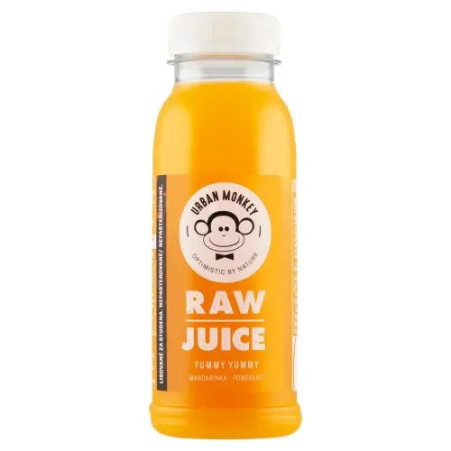 Urban Monkey Raw Juice Yummy Yummy mandarínka pomaranč