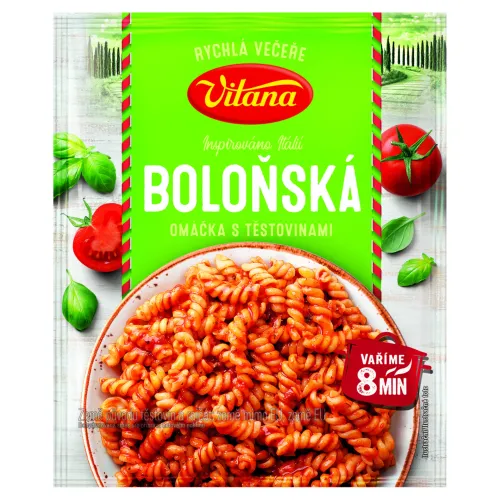 Vitana Rýchla večera Bolonská omáčka s cestovinami
