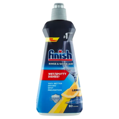 Finish Rinse & Shine Lemon leštidlo