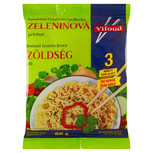 Vifood Instantná rezancová polievka zeleninová príchuť