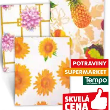 PVC stolový obrus rôzne vzory