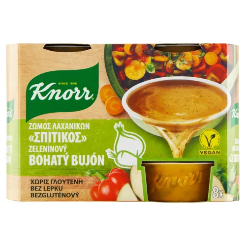 Knorr Bohatý Bujón Zeleninový 8 x(224 g)