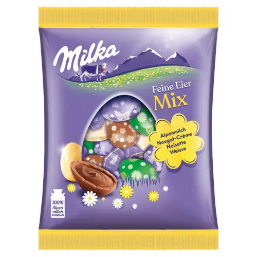 Milka Vajíčka, mliečna čokoláda