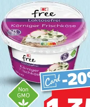 K-free mäkký syr delaktózovaný