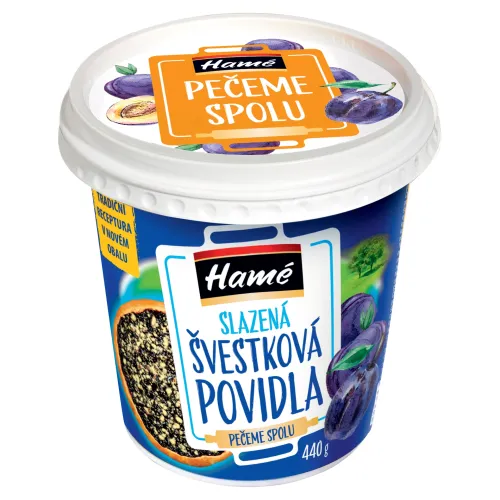 Hamé Sladený slivkový lekvár