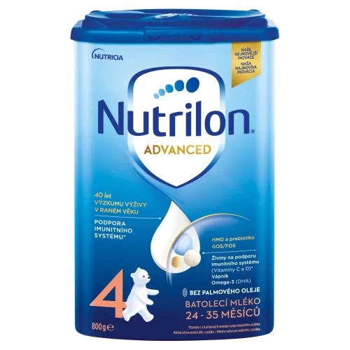 Nutrilon Advanced 4 batoľacie mlieko od uk. 24. mesiaca