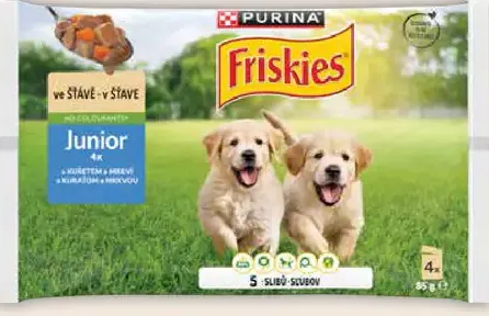 Friskies kapsička pre psov Junior